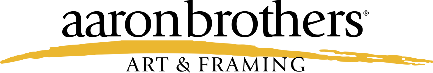 retail framing and crafts brand logo"